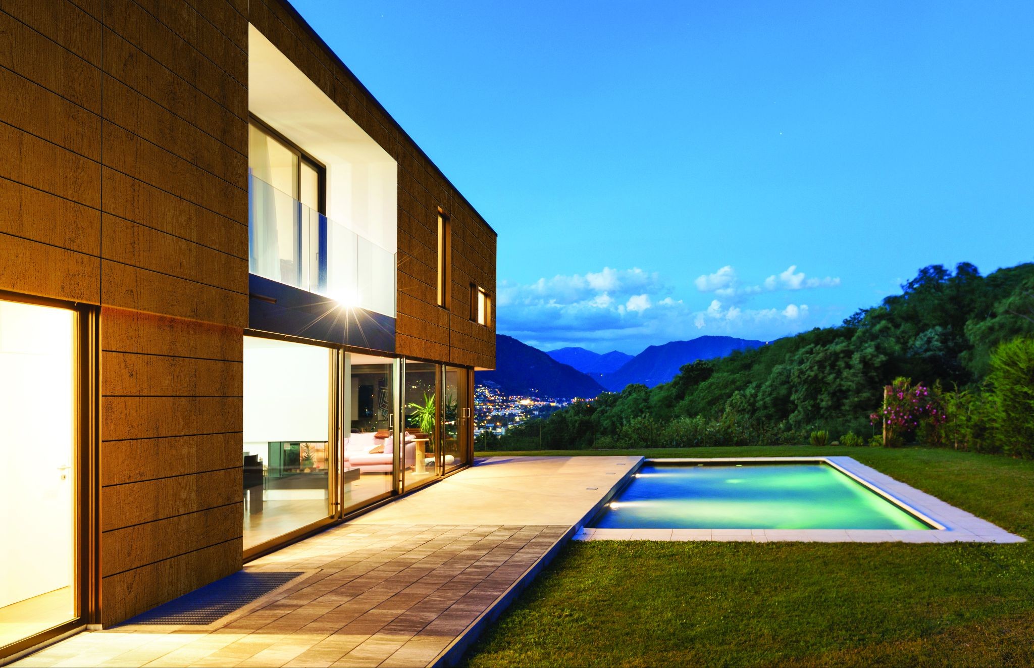 Exterior wall cladding materials from Greenlam Clads